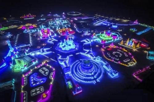 哈爾濱市冰雪大世界冰雪景觀照明智能系統(tǒng)創(chuàng)世